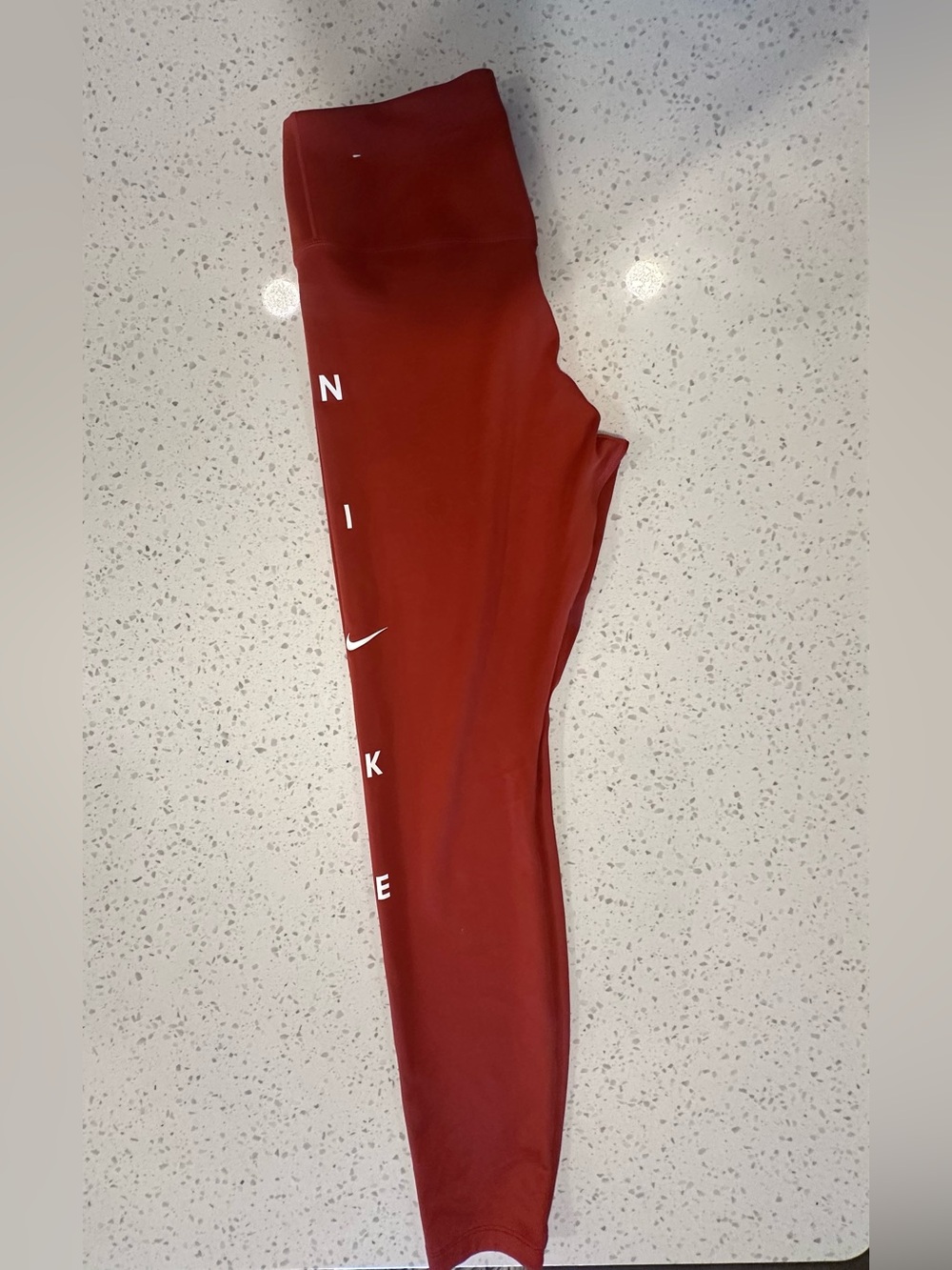 Nike Orange Women’s Athletic Leggings - Dri-FIT Performance